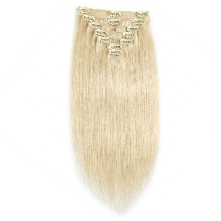 Fashiongirl Clip On Extensions - 65 cm - #60 Platinum Blonde (100g)