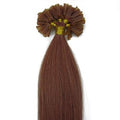 50 cm Hot Fusion Haarverlängerungen 30# rotbraun – | Fashiongirl