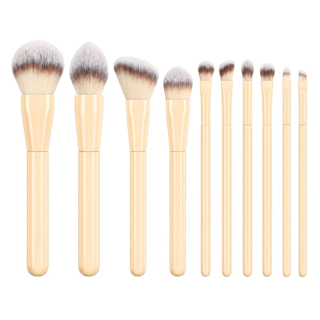 Technique PRO Buttercream Makeup Brush Set - 10 Pieces