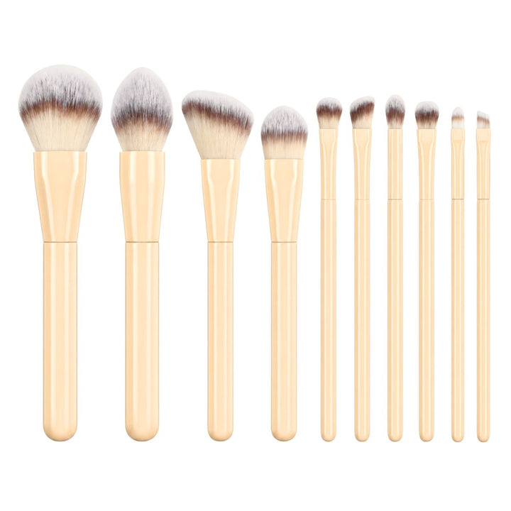 Technique PRO Buttercream Makeup Brush Set - 10 Pieces