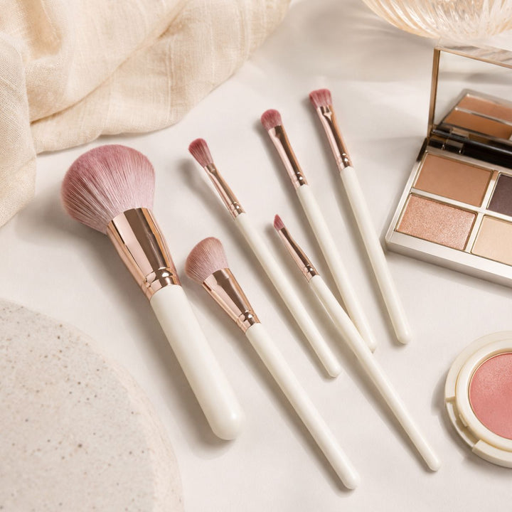 Technique PRO Dusty Magenta Make-up Pinsel Set - 7-teilig