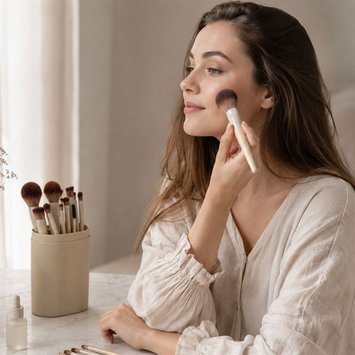Technique PRO Dover Make-up Pinsel Set - 18 professionelle Pinsel