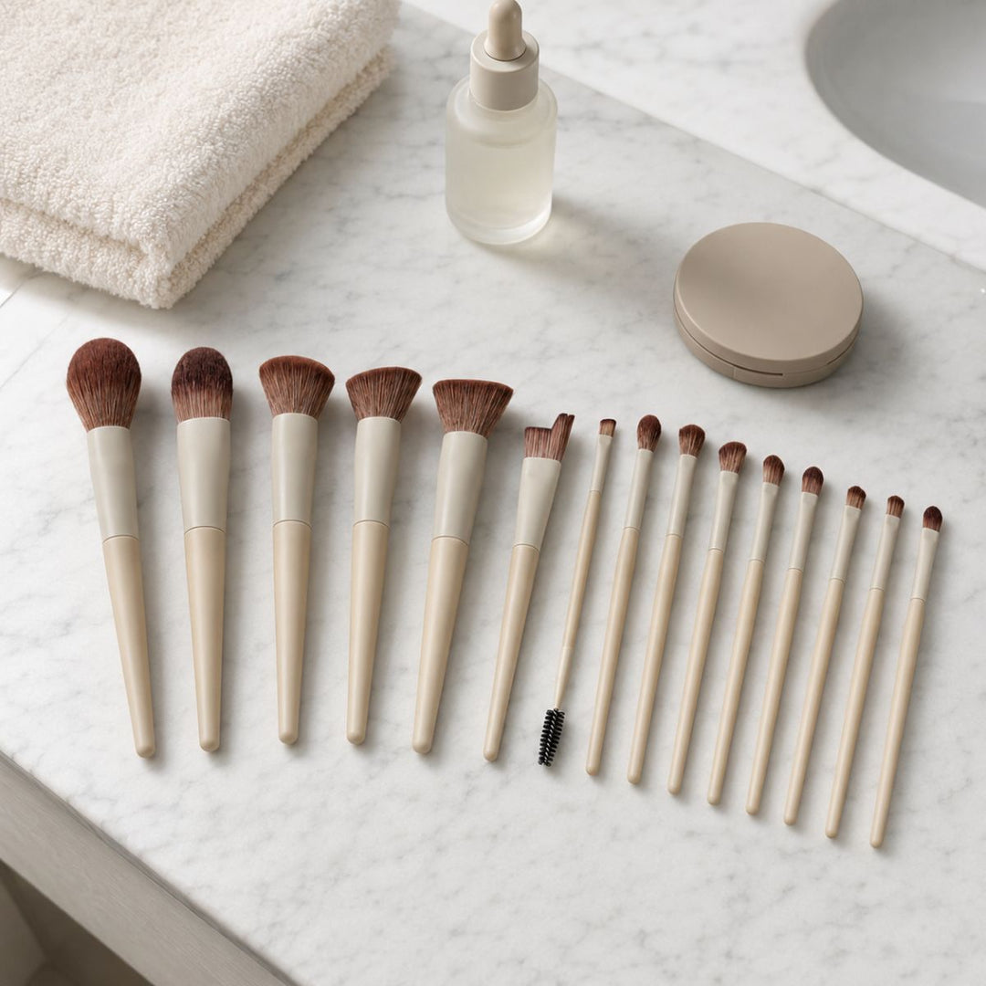 Technique PRO Dover Make-up Pinsel Set - 18 professionelle Pinsel
