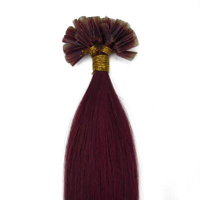 60 cm Hot Fusion Hair extensions 33# red - | Fashiongirl