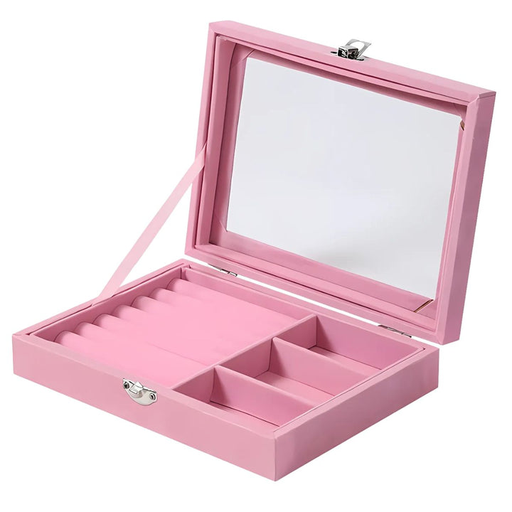 UNIQ Velvet Touch Jewellery box - Pink – image 2