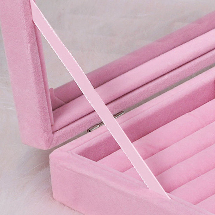 UNIQ Velvet Touch Jewellery box - Pink – image 5