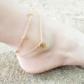 Ankle Chain Star – | Fashiongirl