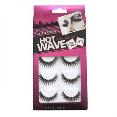 Artificial Lashes - Hot Wave collection 5pack no. 3209 - 5 pairs - | Fashiongirl