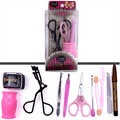 Beauty 10 Set | Wimpernzange, Doppelspitzer, Eyeliner, Nagelschere, Nagelwerkzeuge usw. – Haarstyling-Werkzeug | Fashiongirl
