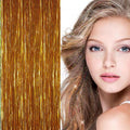 Bling Glitter Extensions 100 Glitzer-Haarsträhnen 80 cm, gold – | Fashiongirl