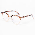 Blaulichtbrille – Schildpatt-Browline, Stil 8 – | Fashiongirl