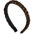Geflochtenes Stirnband – Braun – 