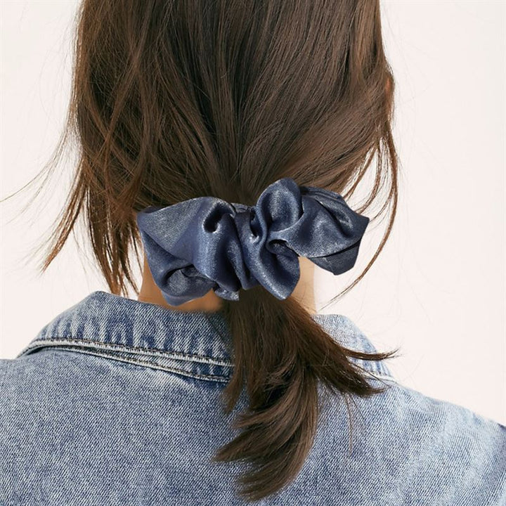 Chris Rubin Aris XL Scrunchie – Schwarz – Haaraccessoires