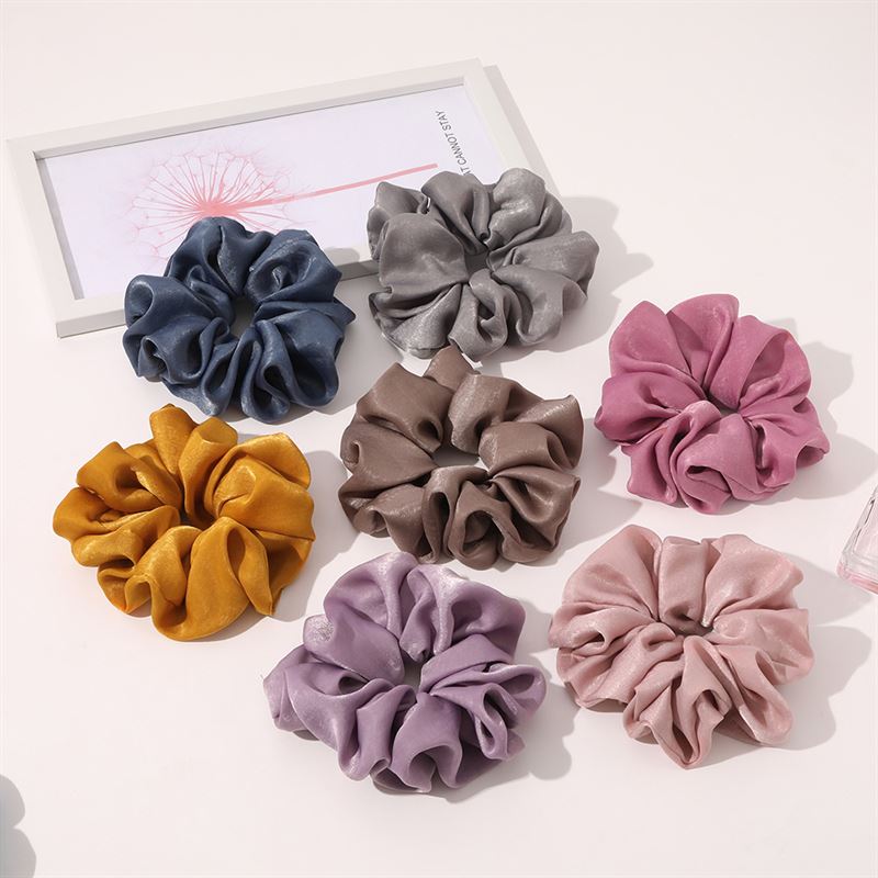 Chris Rubin Aris XL Scrunchie – Schwarz – Haaraccessoires