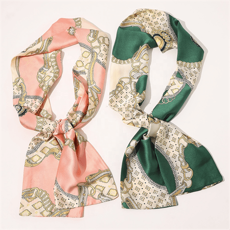 Chris Rubin Bella Seidenschal – Grün – | Fashiongirl