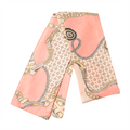 Chris Rubin Bella Silk Scarf - Pink - | Fashiongirl