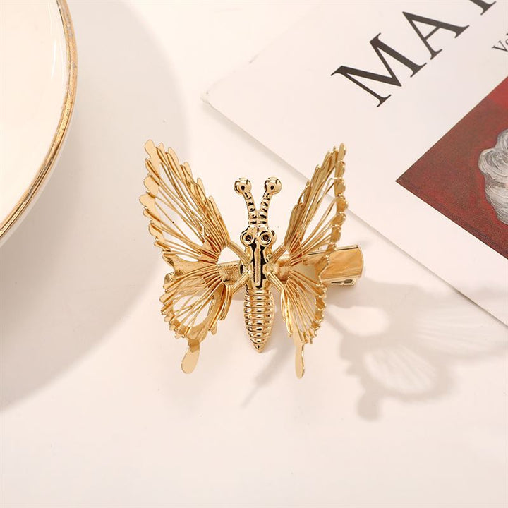 Chris Rubin Butterfly Hair Claw – Gold – Haaraccessoires | Fashiongirl