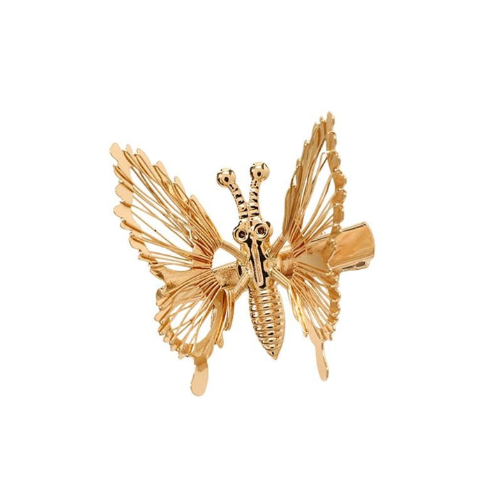 Chris Rubin Butterfly Hair Claw – Gold – Haaraccessoires | Fashiongirl
