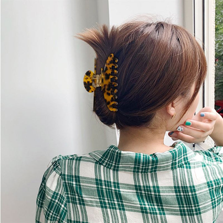 Chris Rubin Daze Hair Claw – Green Marble – Haaraccessoires | Fashiongirl
