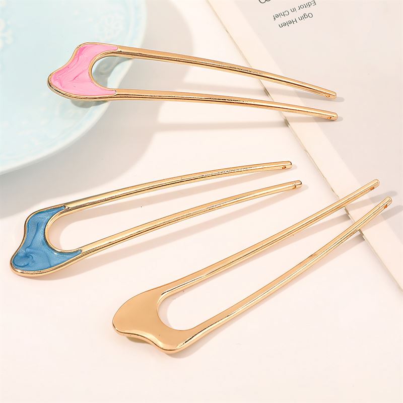 Chris Rubin Emely Hairpin - Blue - Hair Accessories | Fashiongirl