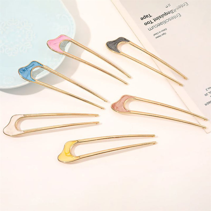 Chris Rubin Emely Hairpin - Blue - Hair Accessories | Fashiongirl