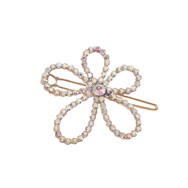 Chris Rubin Evie Hair Claw Gold – Flower – Haaraccessoires | Fashiongirl