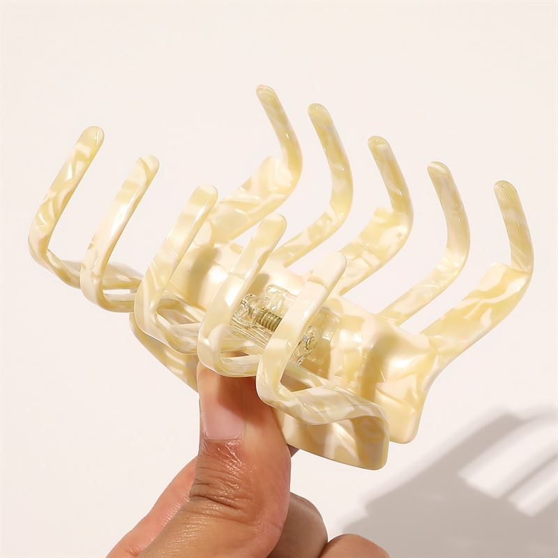 Chris Rubin Felia Hair Claw – Blush – Haaraccessoires | Fashiongirl