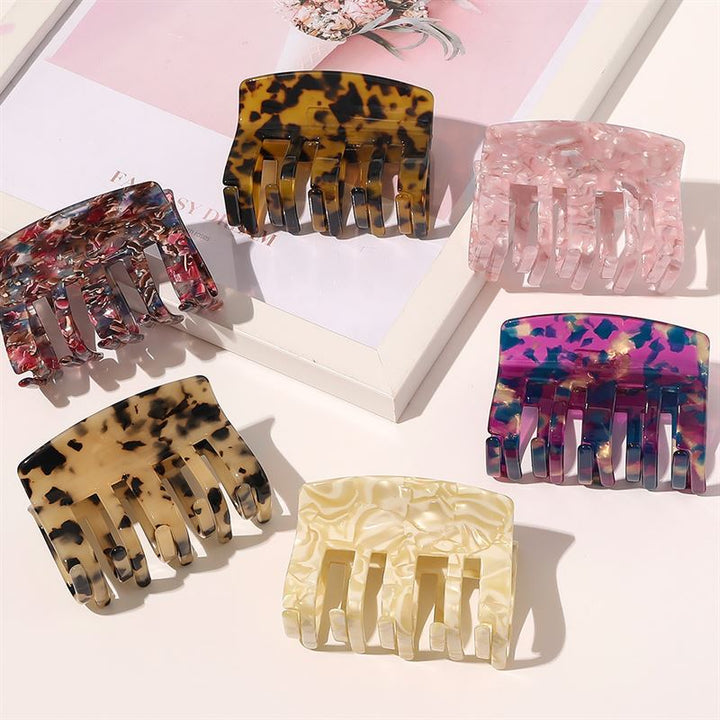 Chris Rubin Felia Hair Claw - Tortoise - Hair Accessories | Fashiongirl