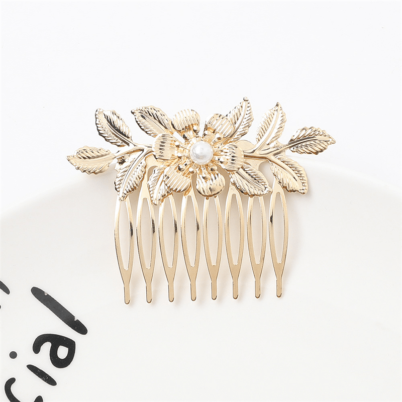 Chris Rubin Flower Hair Comb – | Fashiongirl