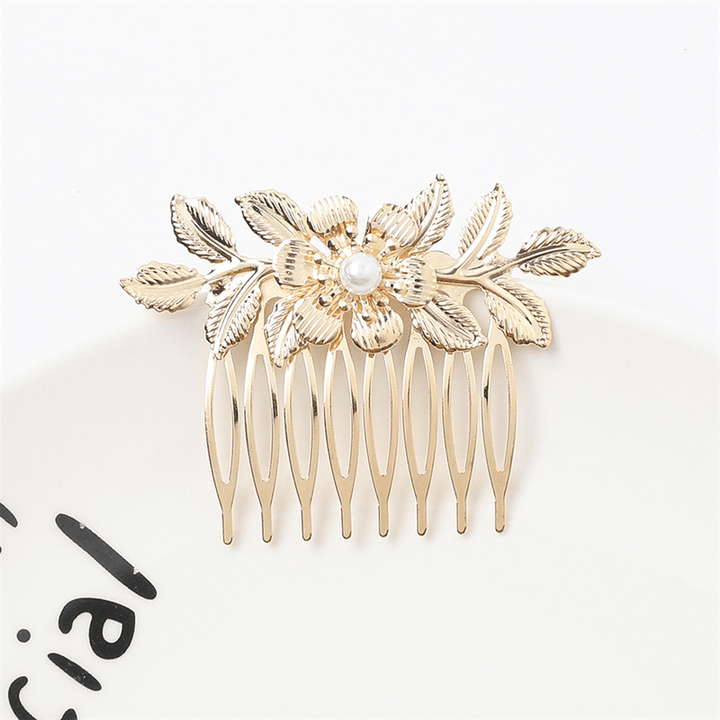 Chris Rubin Flower Hair Comb – | Fashiongirl