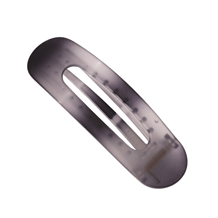 Chris Rubin Gradient Hair Claw – Frosted Black – Haaraccessoires | Fashiongirl