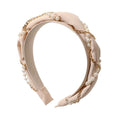 Chris Rubin Kiko Stirnband – Beige – Haaraccessoires | Fashiongirl