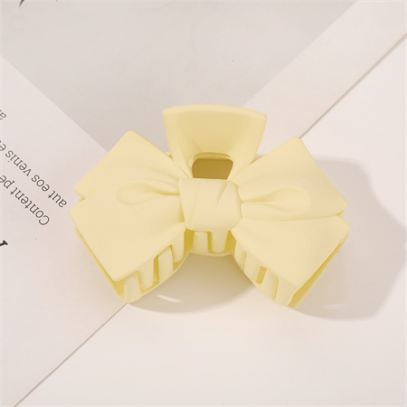Chris Rubin Mia Hair Claw – Zitronengelb – Haaraccessoires | Fashiongirl