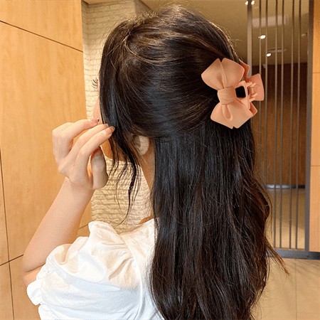 Chris Rubin Mia Hair Claw – Peach – Haaraccessoires | Fashiongirl