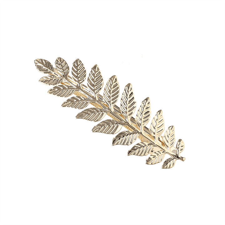 Chris Rubin Nyla Hair Claw - Gold - Hair Accessories | Fashiongirl