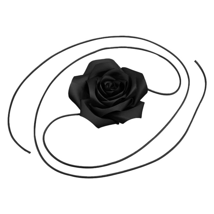 Chris Rubin Rosalia Choker Necklace - Black - | Fashiongirl