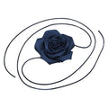 Chris Rubin Rosalia Choker-Halskette – Navy – | Fashiongirl