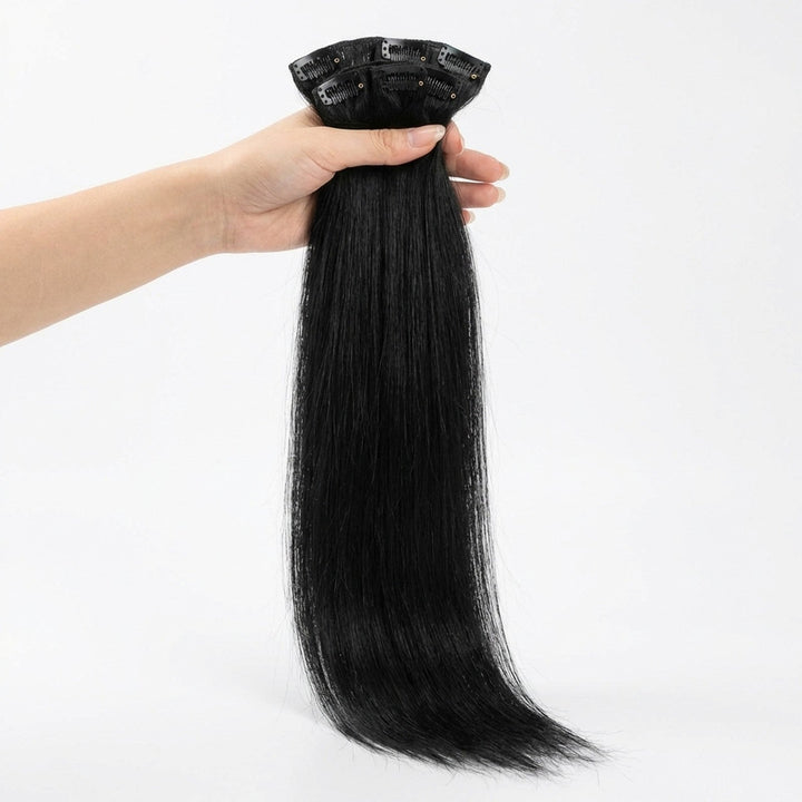 Clip In Extensions 1 black - Clip in Extensions - Fashiongirl