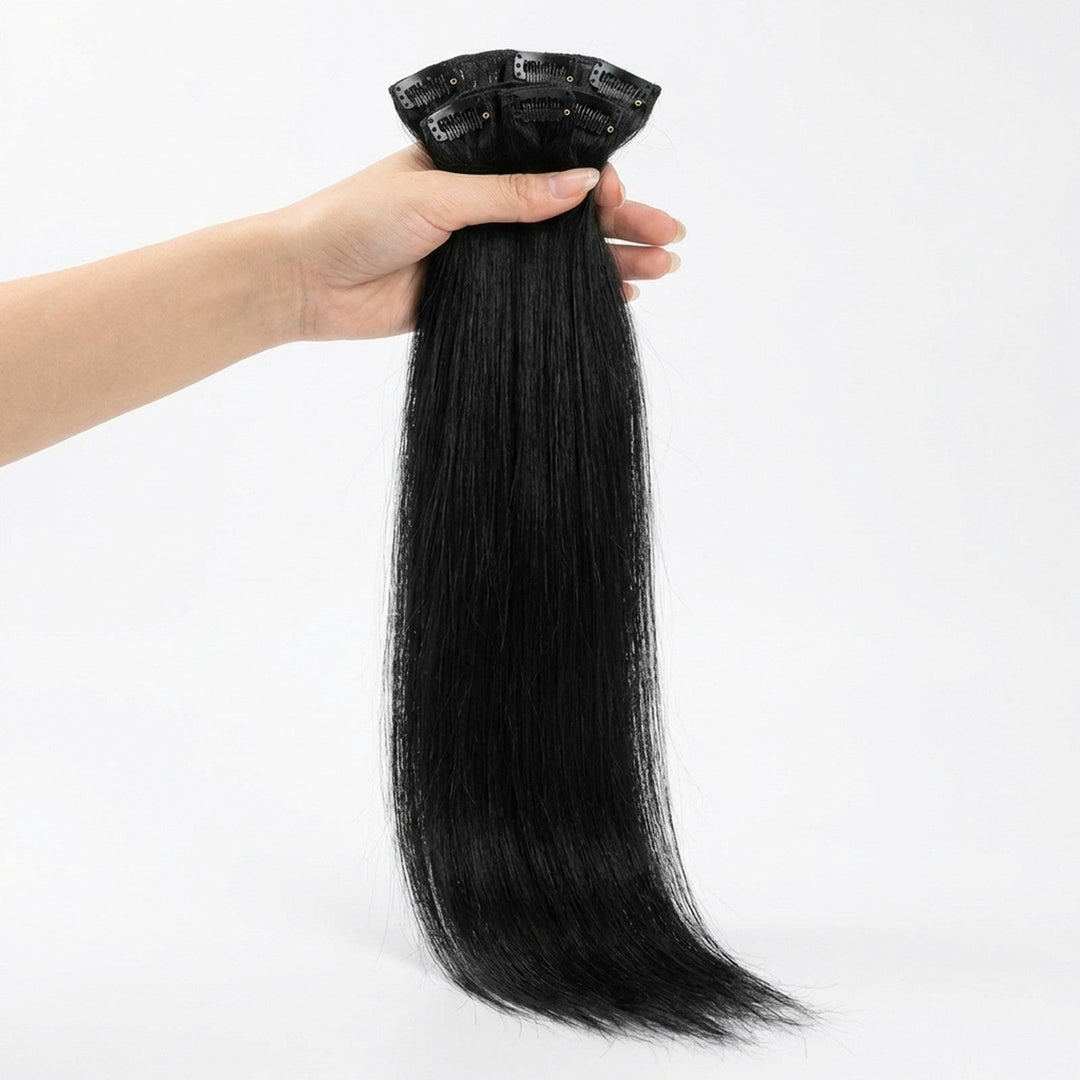 Clip In Extensions 1 Jet Black - Clip in Extensions - Fashiongirl