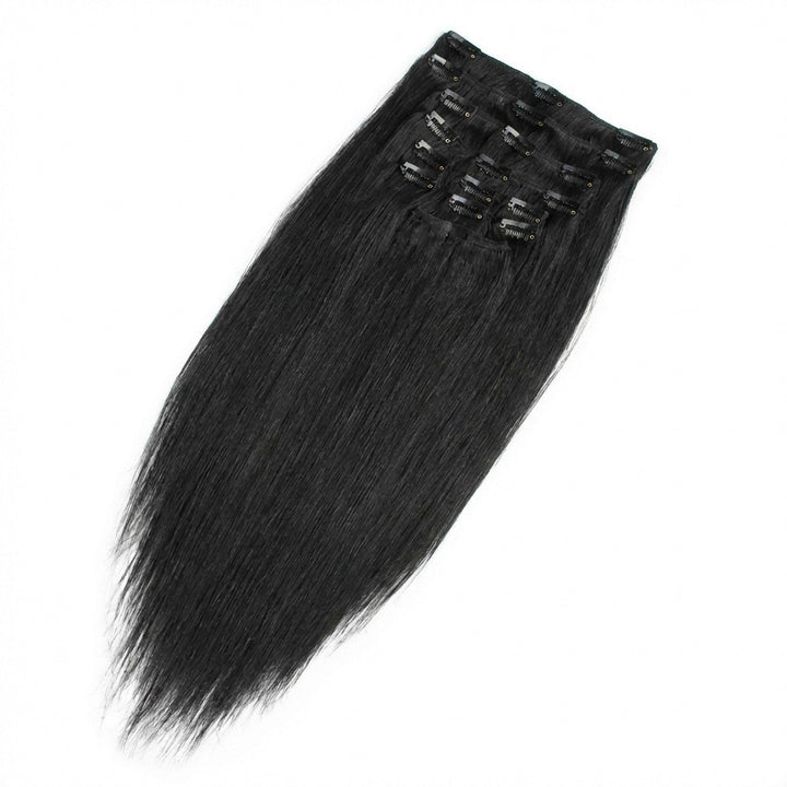 Clip In Extensions 1 Jet Black - Clip in Extensions - Fashiongirl