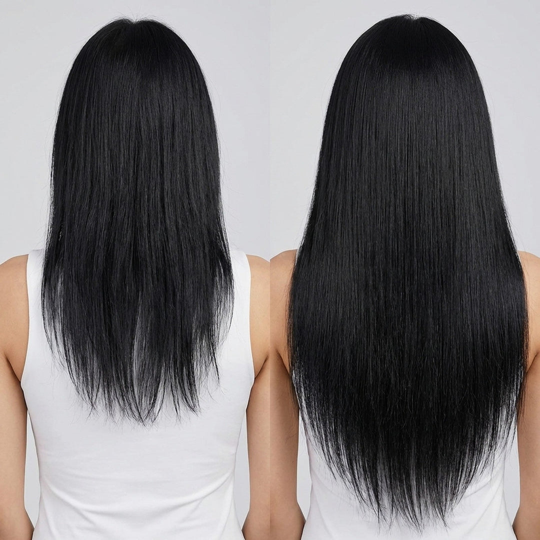 Clip In Extensions 1 Jet Black - Clip in Extensions - Fashiongirl
