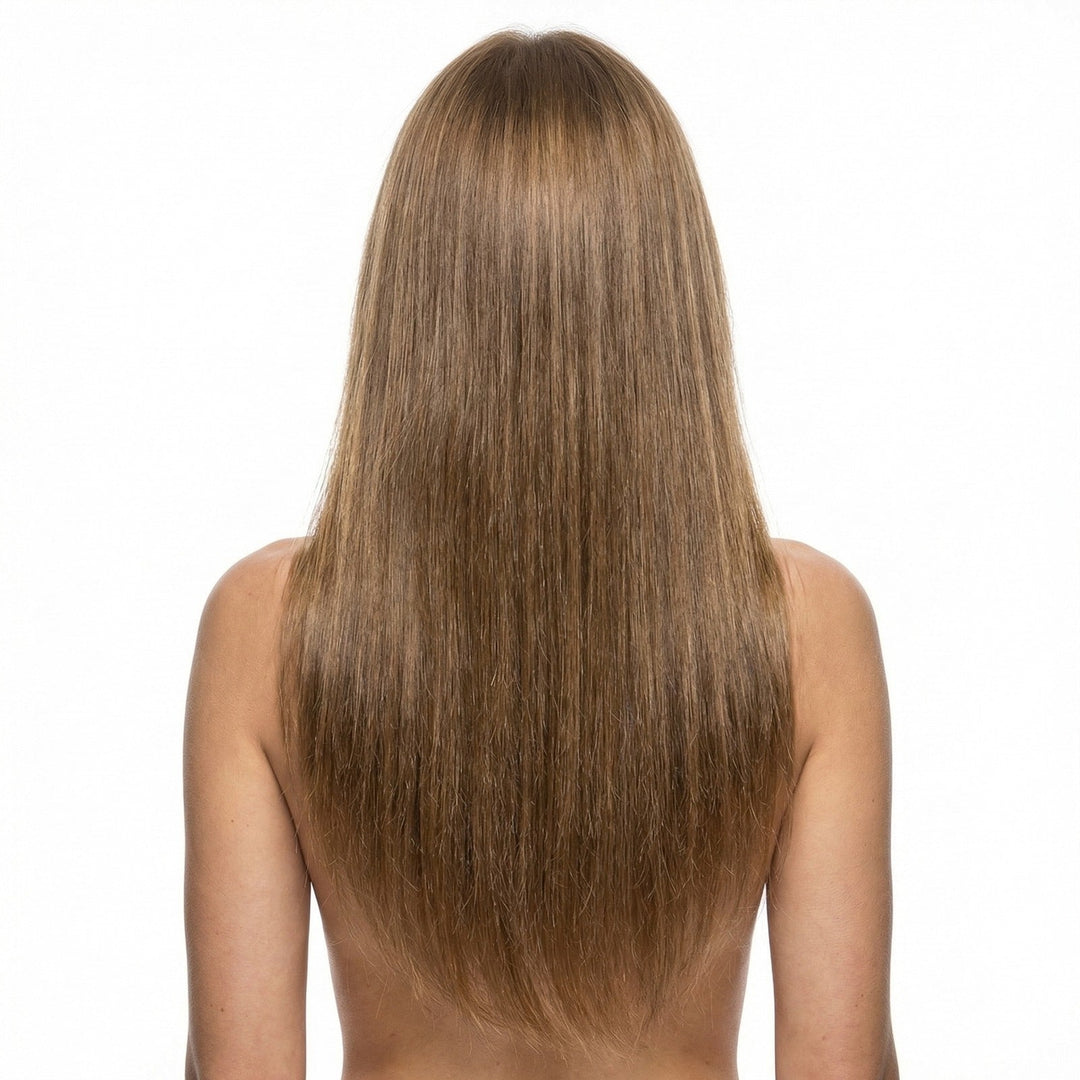 Clip In Extensions 12 light brown - Clip in Extensions - Fashiongirl