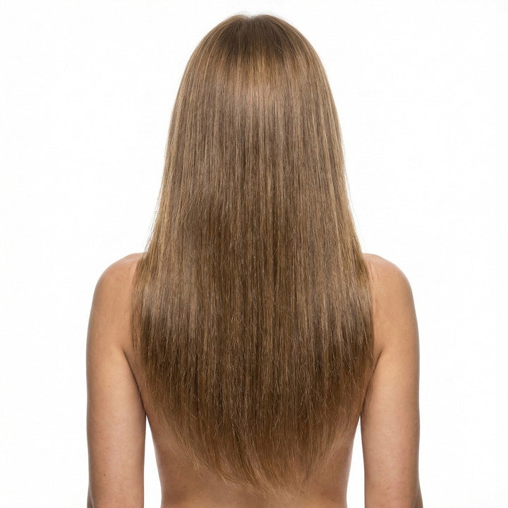 Clip In Extensions 12 light brown - Clip in Extensions - Fashiongirl