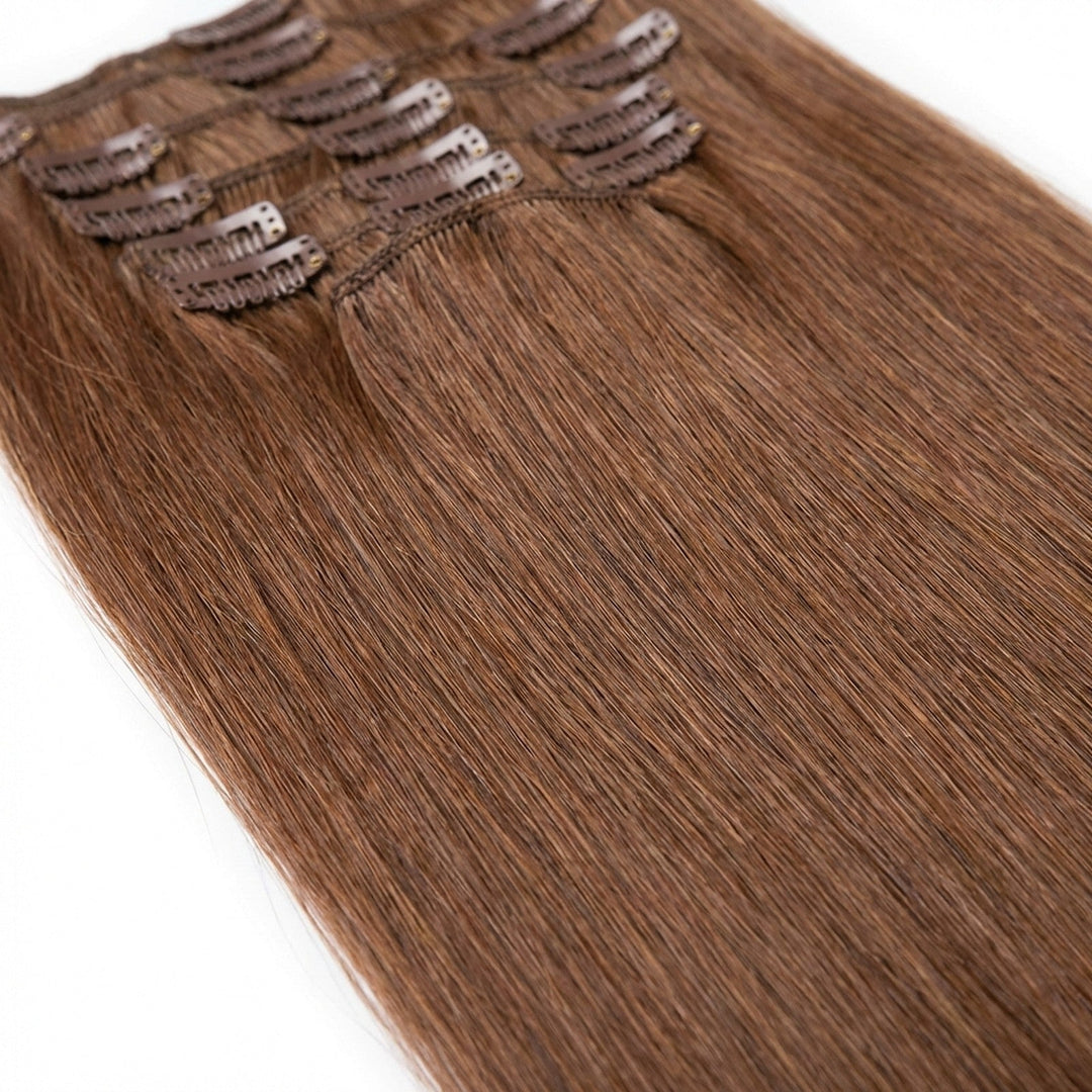 Clip In Extensions 30 Maroon - Clip in Extensions - Fashiongirl
