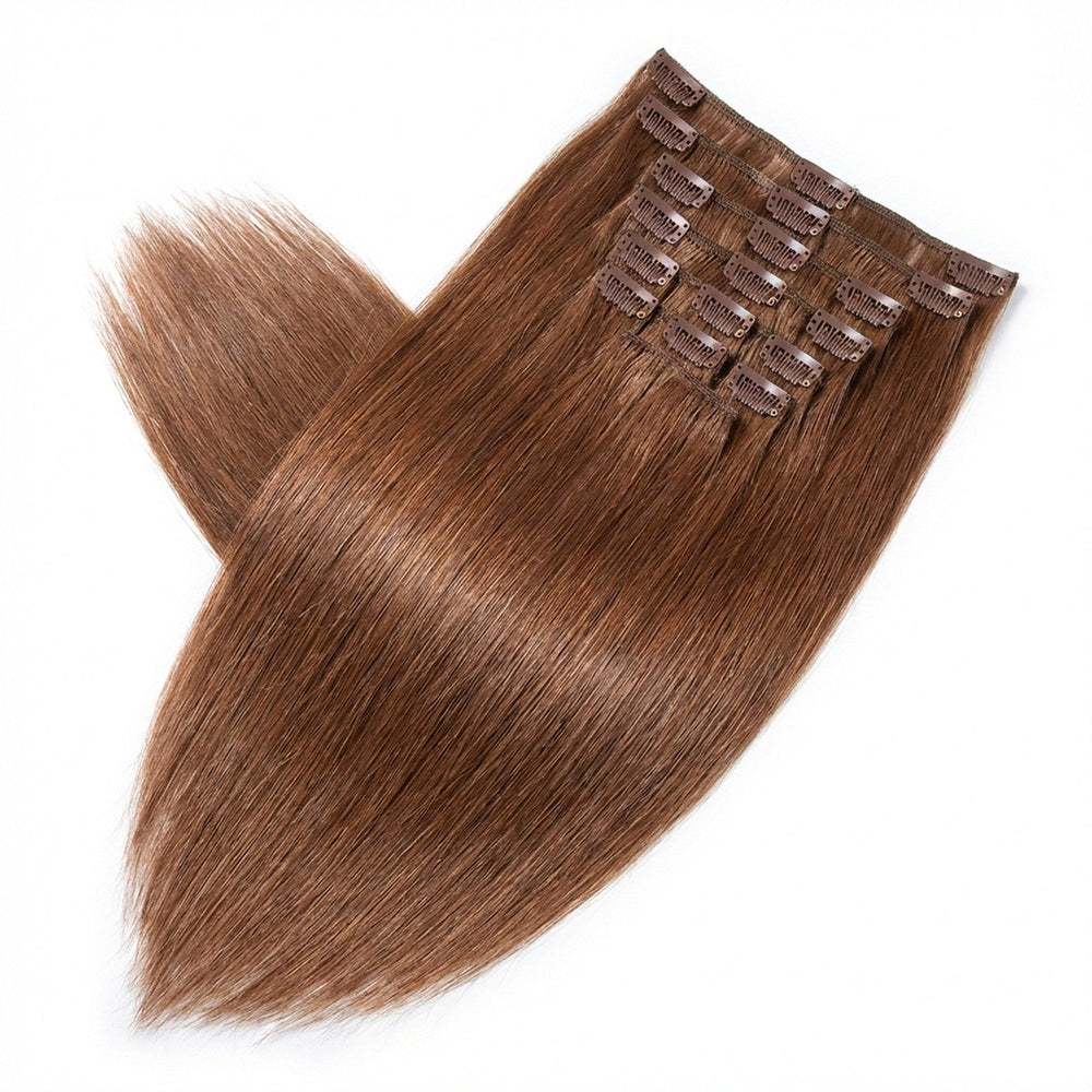 Clip In Extensions 30 Maroon - Clip in Extensions - Fashiongirl