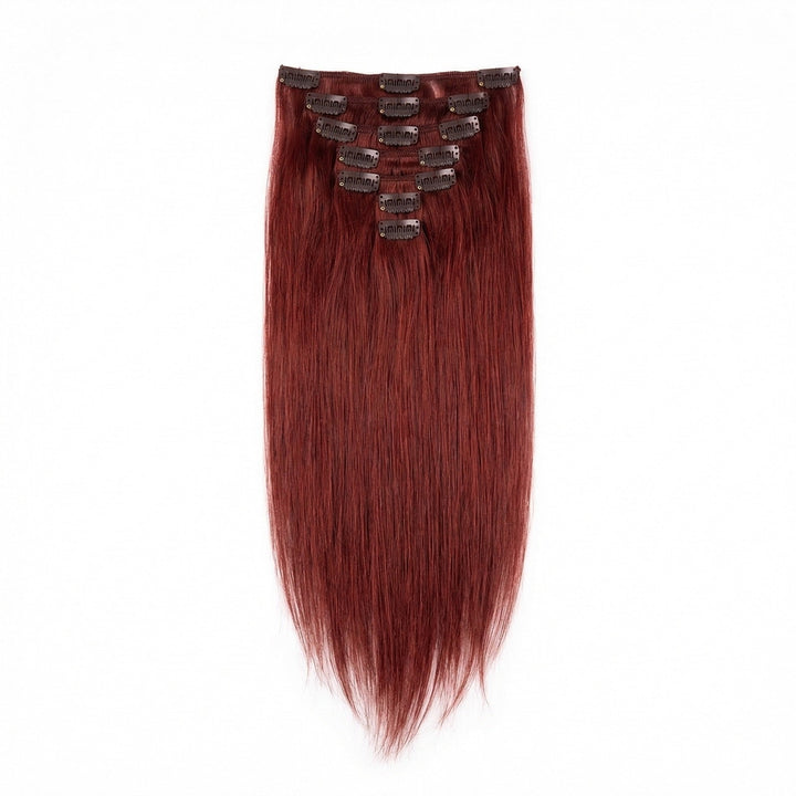 Clip In Extensions 33 Red - Clip in Extensions - Fashiongirl