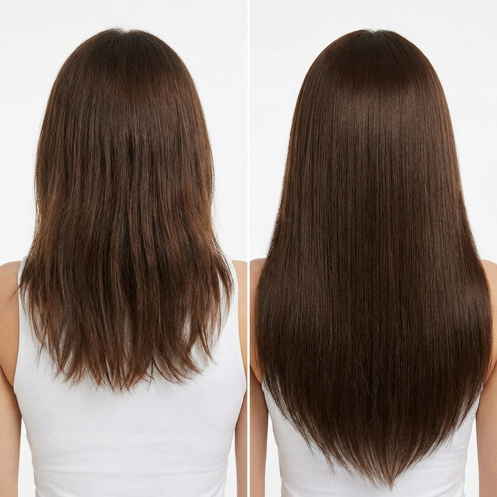 Clip In Extensions 4 Chocolate Brown - Clip in Extensions - Fashiongirl