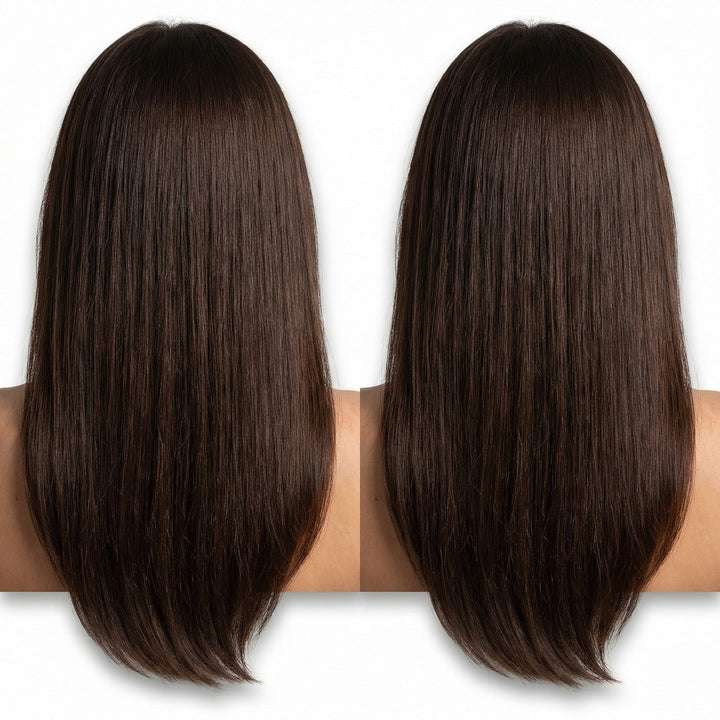 Clip In Extensions 4 Chocolate Brown - Clip in Extensions - Fashiongirl