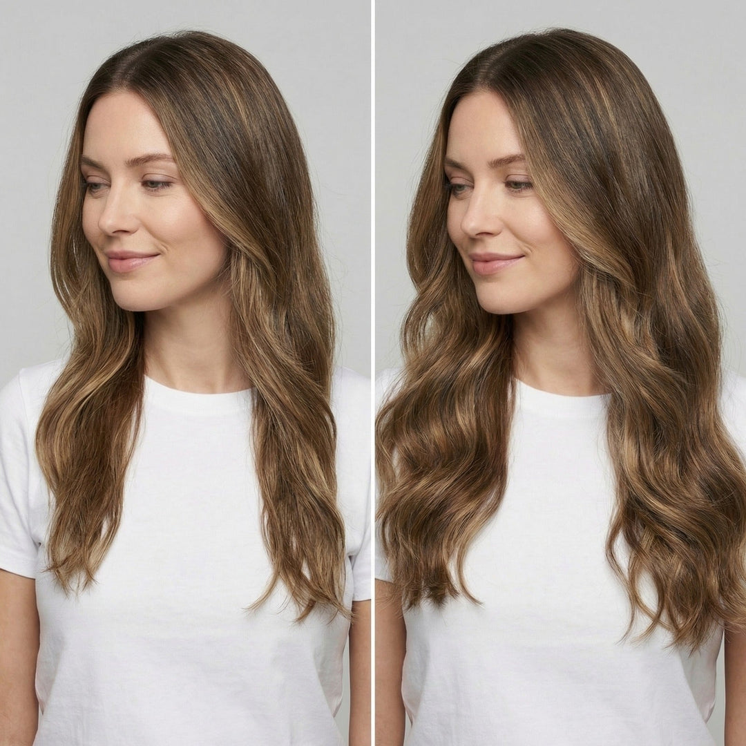 Clip In Extensions 4/27 Brown/ Medium Blonde Mix - Clip in Extensions - Fashiongirl