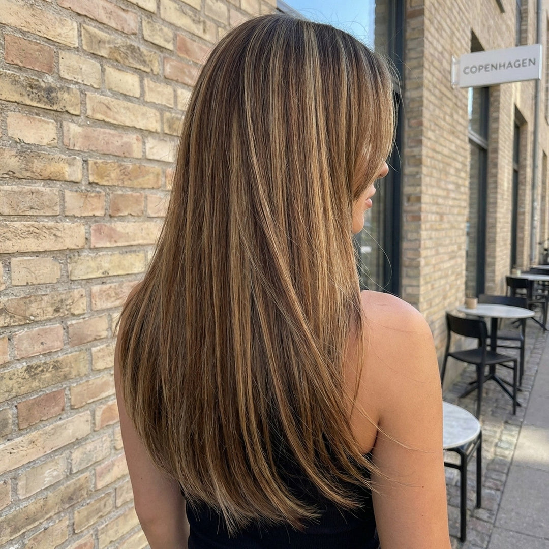 Clip In Extensions 4/27 Brown/ Medium Blonde Mix - Clip in Extensions - Fashiongirl
